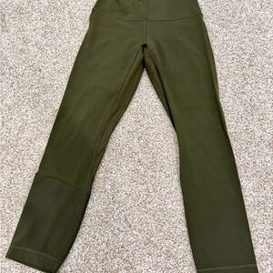 lululemon athletica Olive Green Leggings